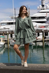 Dresses: Vera Dress Sage Green
