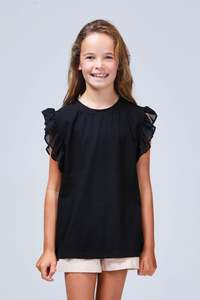 Alaska Basics: Sophia Tee Black