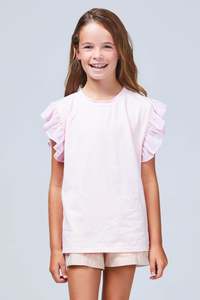 Alaska Basics: Sophia Tee Pink