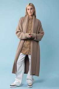 Cardis: Hazel Knit Cardigan Caramel