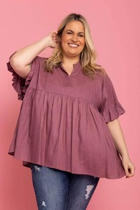 Sale Tops: Beckett Blouse Pink