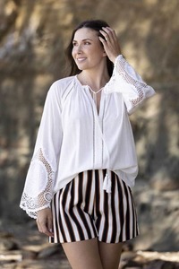 Sale Tops: River Blouse White