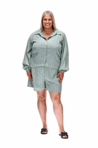 Stella Staples: Evelyn Shirt Sage Green