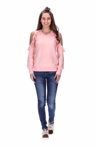 Alaska Basics Womens Sweaters Hoodies: Lucy Sweater Pink