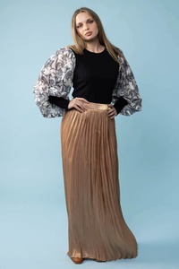 Maxi Skirts: Novalee Maxi Skirt Caramel