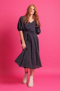 2 For 249: Reed Midi Dress Black